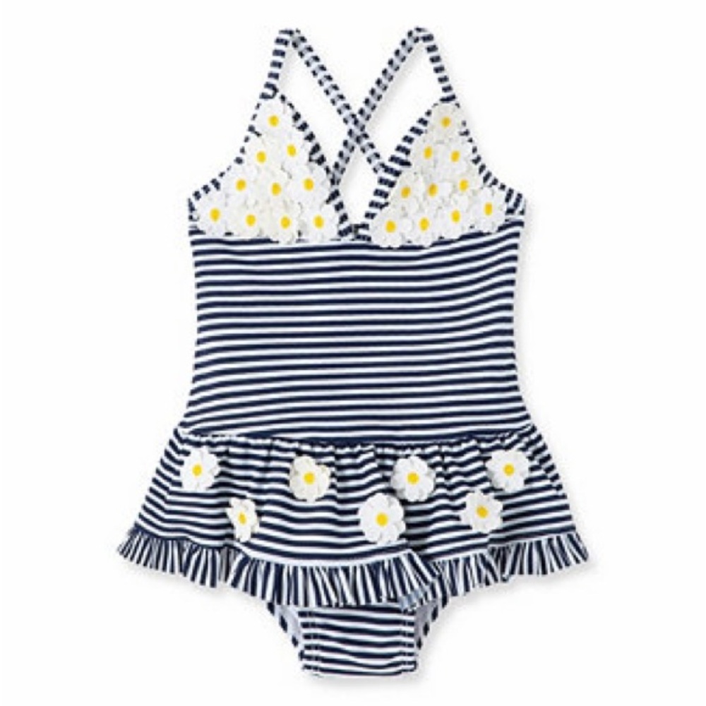 Little Me Daisy Swimsuit